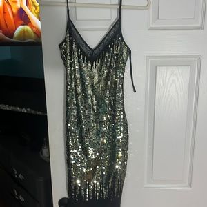 Bebe Dress Sequin